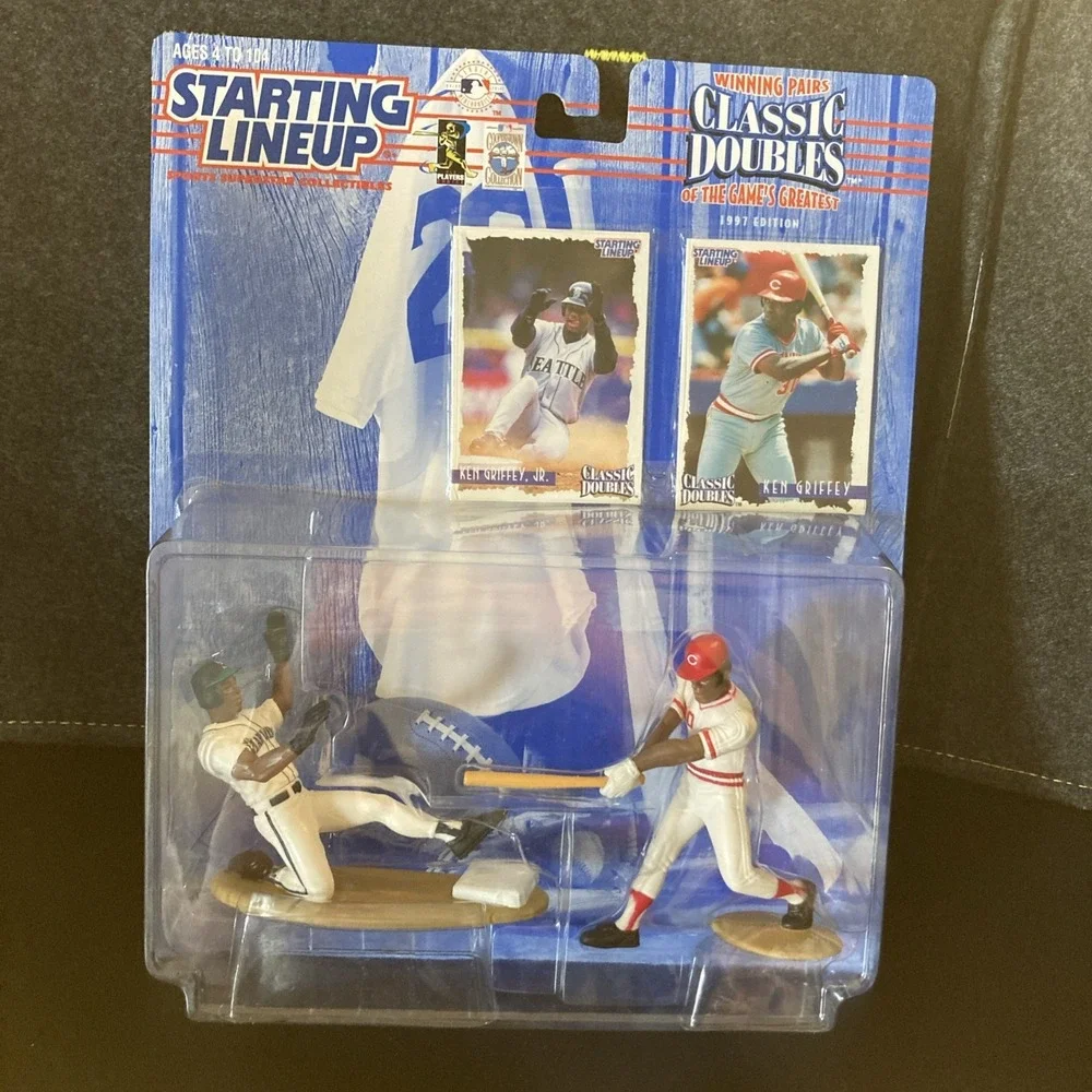 Lot of (3) 1997  Starting‎ Lineup Classic Doubles Griffey Mantle Maris McGwire